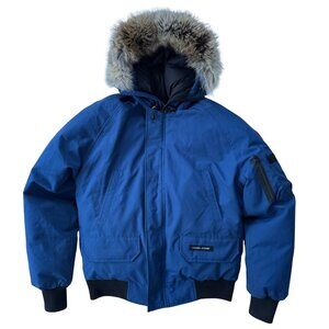 CANADA GOOSE Size M MEN'S CHILLIWACK BOMBER BLUE NORTHERN LIGHT